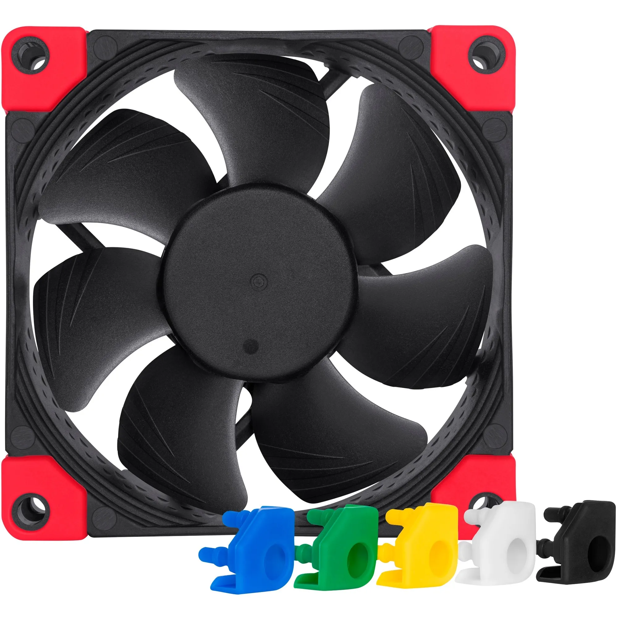 NF-A8 PWM CH.BK.S sistema di raffreddamento per computer Case per computer Ventilatore 8 cm Nero, Ventola - immagine 1
