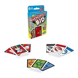 Carte gioco MONOPOLY Bid Game F1699 - immagine 1