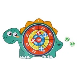 Bersaglio Dino Target con 6 palline velcro (43,5x23x2,5cm) SPORT ONE Assortito 704700111 - immagine 1