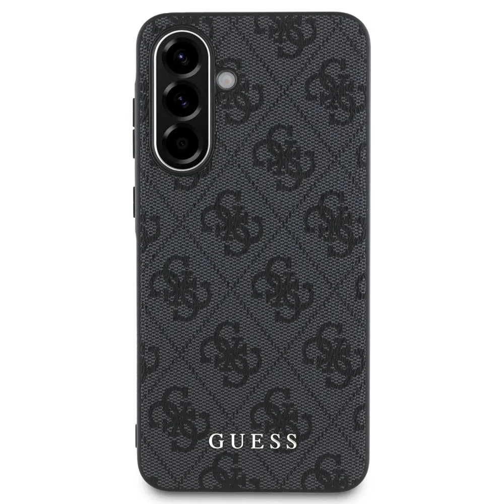 Custodia per Samsung Galaxy A56 A566, Guess, 4G Classic, Nera - immagine 1