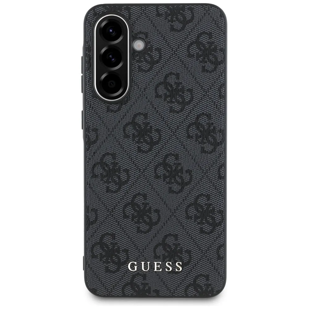 Custodia per Samsung Galaxy A36 A366, Guess, 4G Classic, Nera - immagine 1
