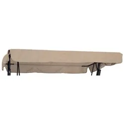 Tettuccio dondolo cotone, poliestere universale 3 posti Beige - immagine 1