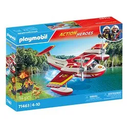 Idrovolante dei pompieri ( 34 pz ) ACTION HEROES 4-10a 71463 - immagine 1