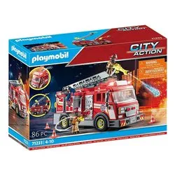 Camion Pompieri ( 86 pz ) CITY ACTION 4-10a 71233 - immagine 1
