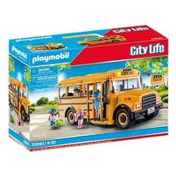 School Bus ( 46 pz ) CITY LIFE 4-10a 70983 - immagine 1