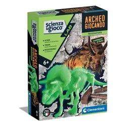 Gioco educativo Archeogiocando Triceratopo 6a+ SCIENZA E GIOCO 19226 - immagine 1