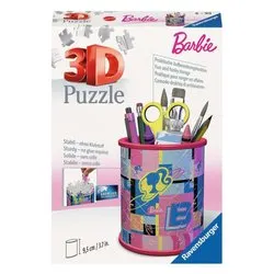 Puzzle 3D 57 pz Portapenne 6a+ (7,7x9,5cm) BARBIE 11585 - immagine 1