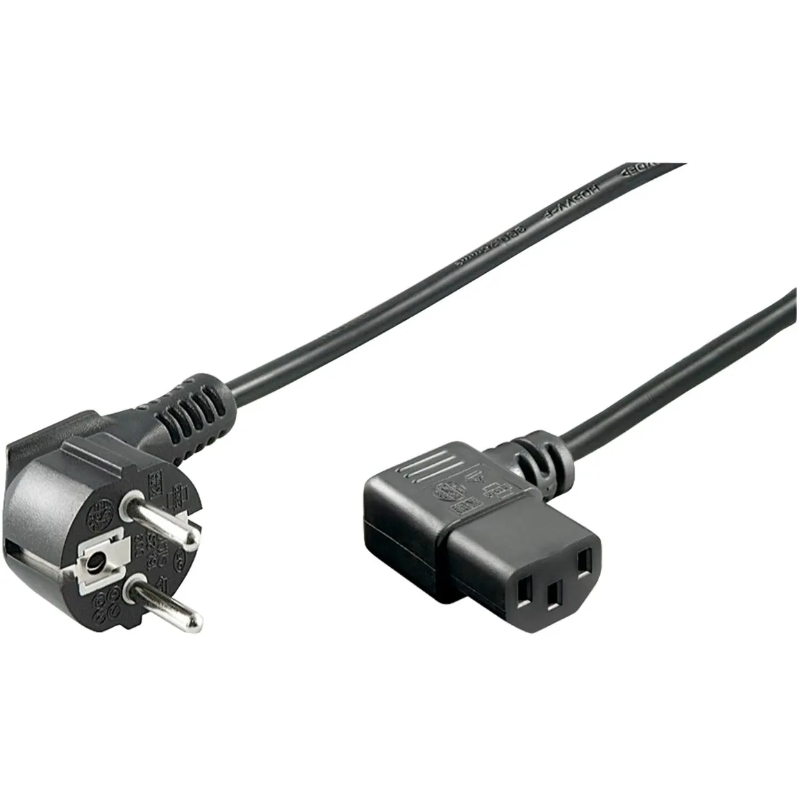 96042 cavo di alimentazione Nero 1,5 m CEE7/7 Accoppiatore C13 - immagine 1