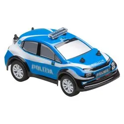 Radiocomando Autovettura 27 MHz scala 1:26 (15cm) POLIZIA Azzurro 2278 - immagine 1