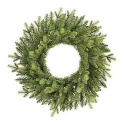 Corona Natale (45cm) Verde 008585 - immagine 1