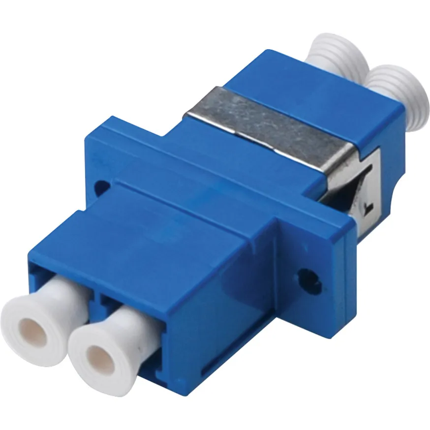 Accoppiatore fibra ottica, duplex, presa LC > LC, modalità singola OS2, Frizione - immagine 1