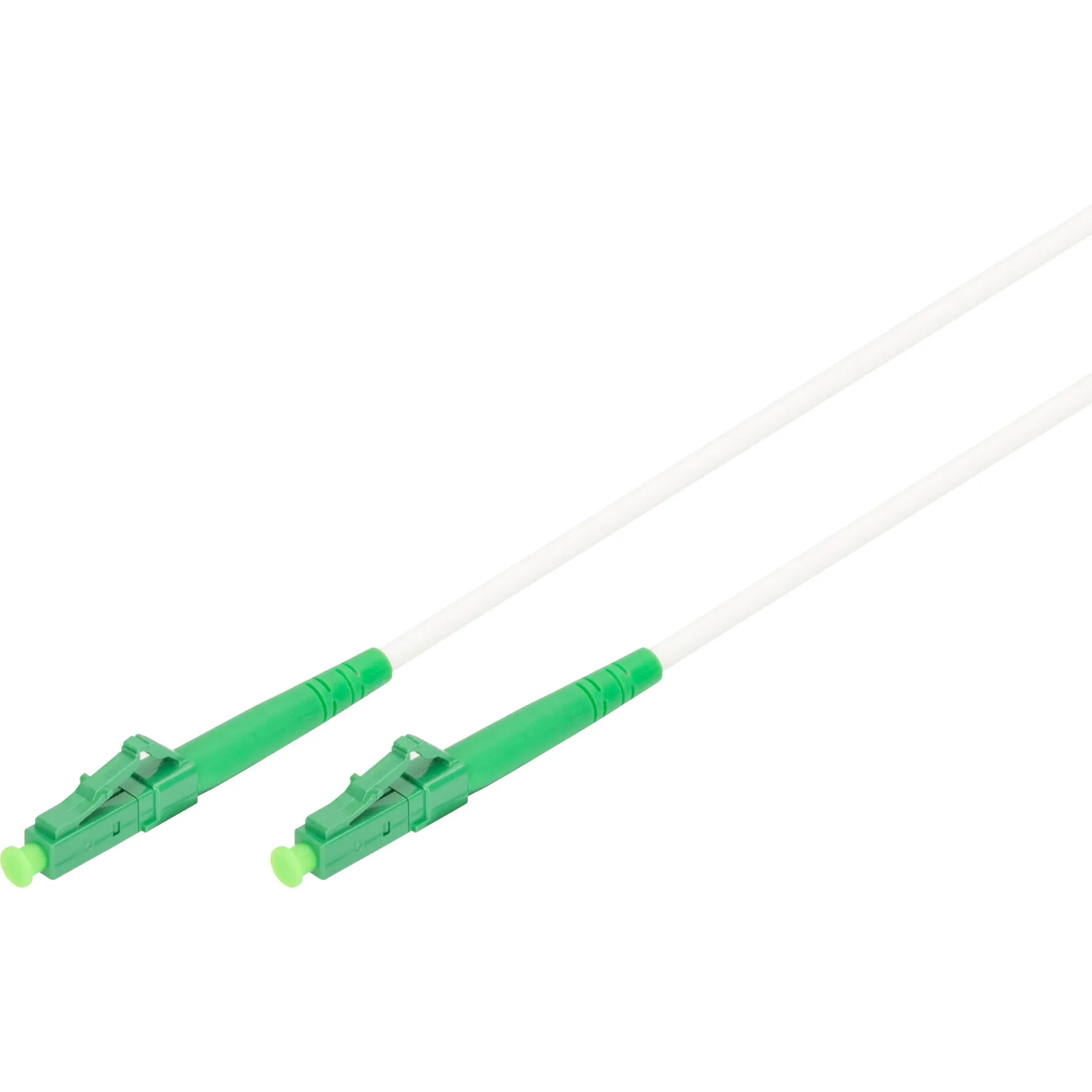 Cavo patch in fibra ottica simplex, rinforzato in acciaio, monomodale, LC/APC > LC/APC - immagine 1