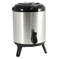 Caraffa termica metallo (8Lt) distributore con rubinetto Silver 11070800ICV - immagine 1