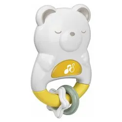 Sonaglio Orso Night&Day FIRST DREAMS Bianco e Giallo 00011818000000 - immagine 1