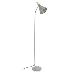 Lampada da terra BRILL Grigio (1 luce - 28 W - E27) (31x20x148cm) 0827743 - immagine 1