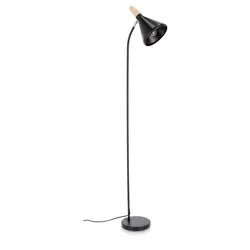 Lampada da terra BRILL Nero (1 luce - 28 W - E27) (31x20x148cm) 0827741 - immagine 1