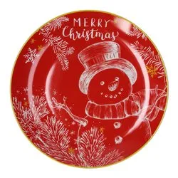 Piatto panettone Porcellana (31cm) CHRISTMAS NT022316075 - immagine 1