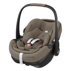 Seggiolino auto I-Size (40-87cm) PEBBLE 360 PRO2 reclinabile Twillic truffle 8052470111 - immagine 1