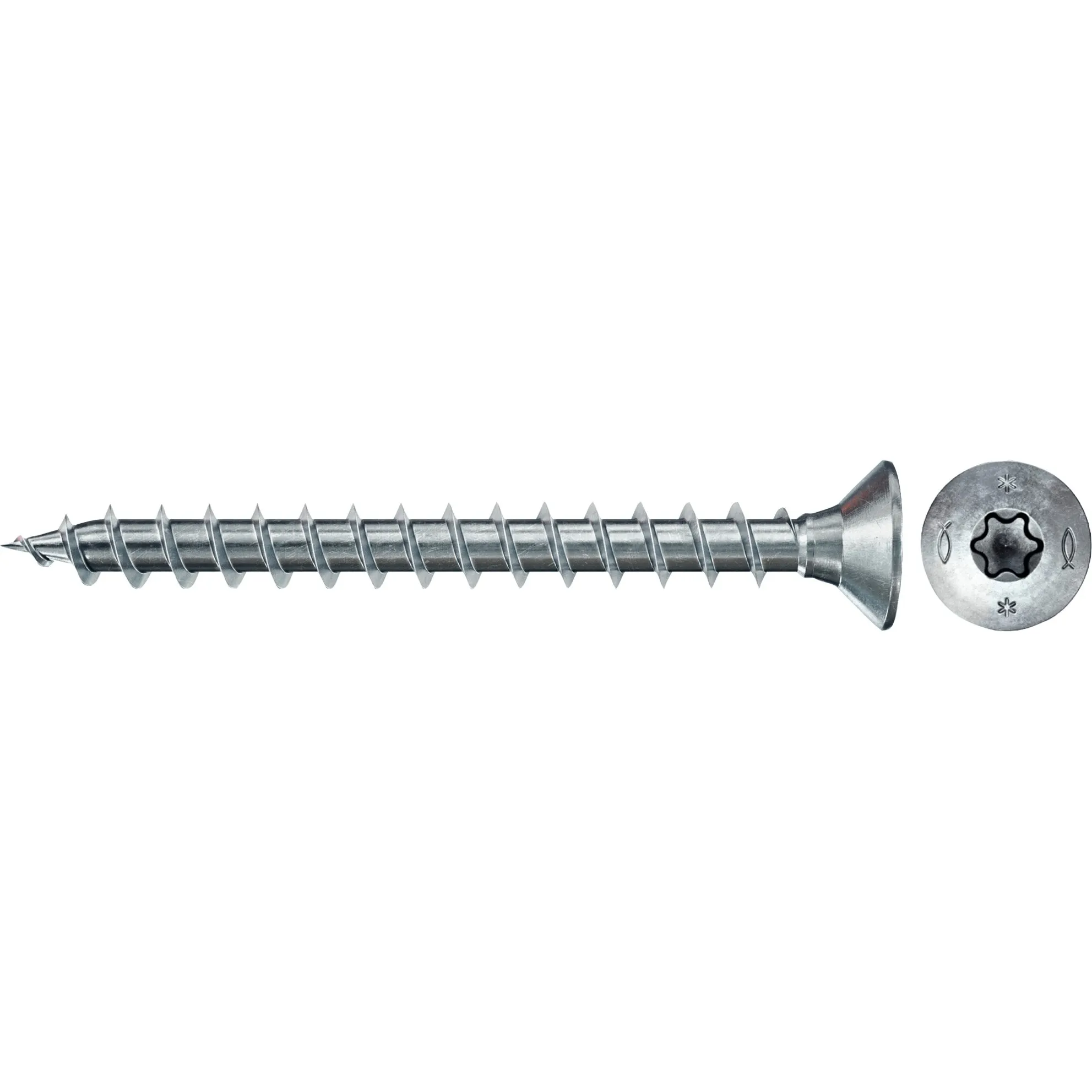 Vite per truciolato Power-Fast II 3,0x20 testa svasata TX - immagine 1