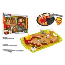 Playset Fast Food e Pizza COSE DI CASA 42459 - immagine 1