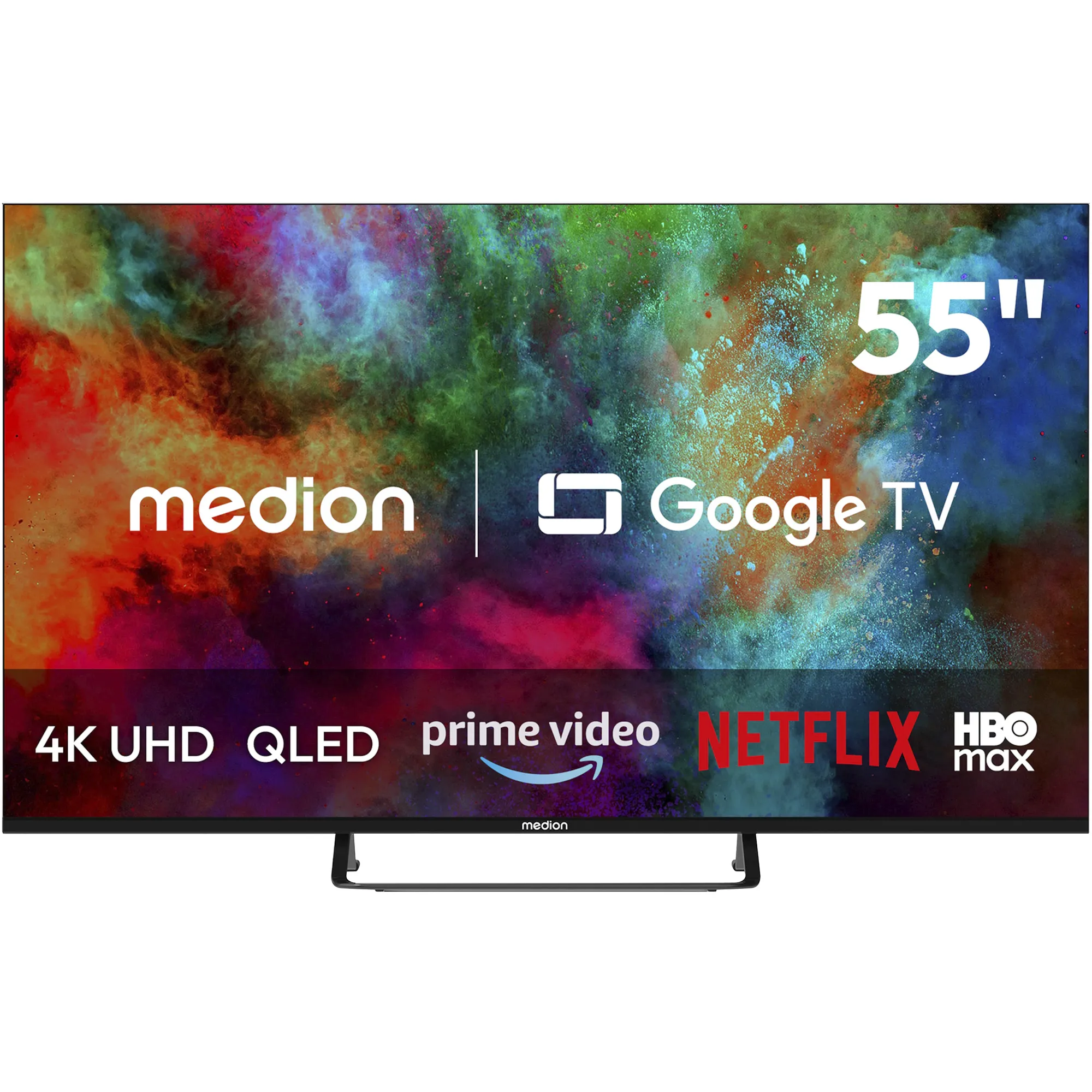 LIFE MD 855701 Google TV, QLED TV - immagine 1