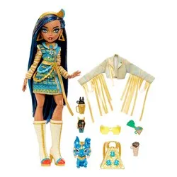 Bambola Snodata con cucciolo MONSTER HIGH Assortito HPD53 - immagine 1