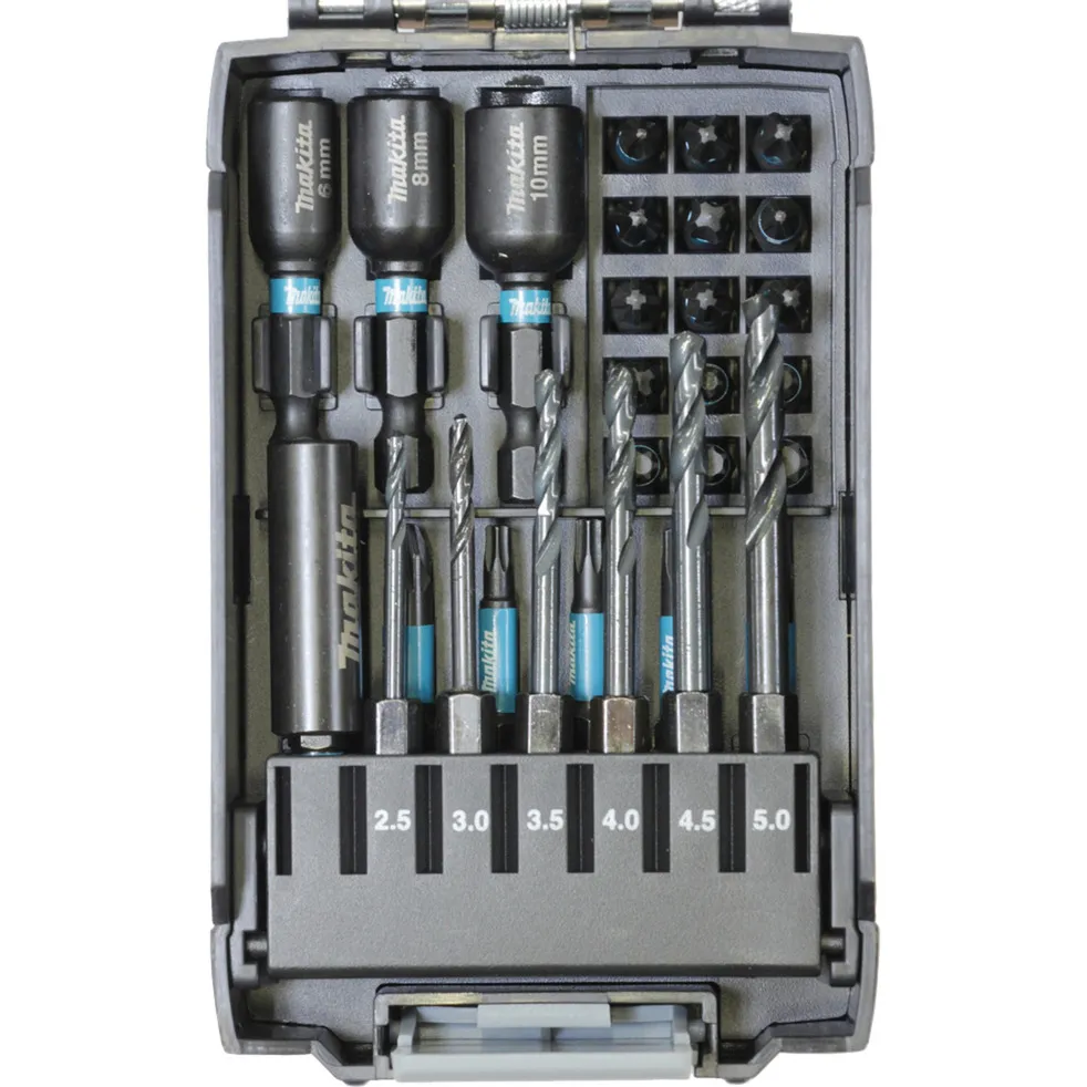Set di punte e bit Impact Black, 31 pezzi, Trapano & Set di bit - immagine 1