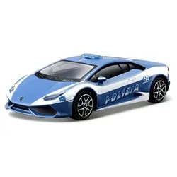 Automodello Lamborghini Huracan Coupè scala 1:43 POLIZIA 18 30309 - immagine 1
