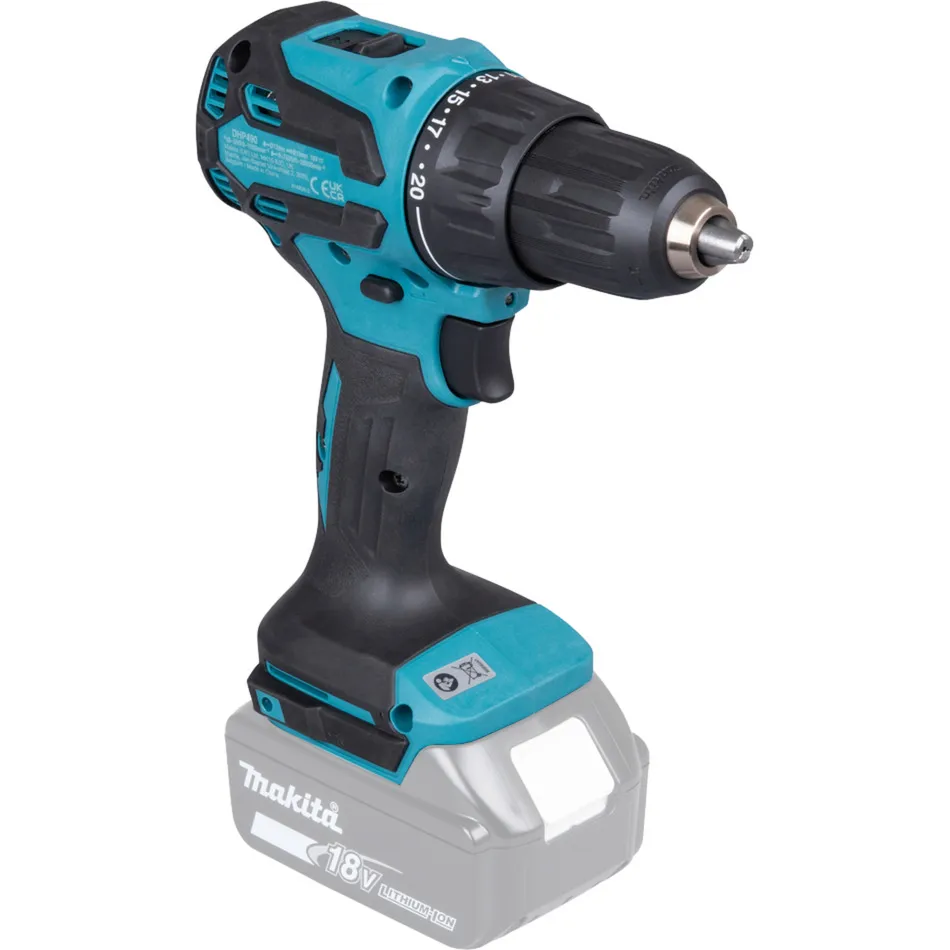 Trapano avvitatore a percussione a batteria DHP490Z, 18 Volt, Cordless - immagine 1