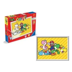 Set per dipingere Super Mario CREART 23888 - immagine 1