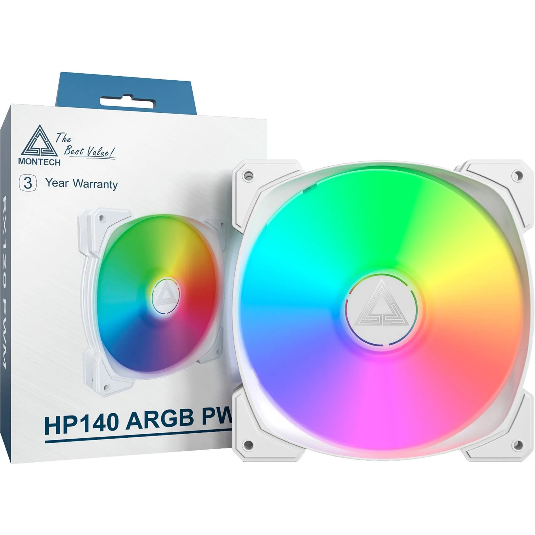 HP140 ARGB PWM 140x140x25, Ventola - immagine 1