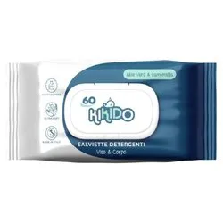 Set salviette detergenti Viso & Corpo pelli sensibili 60 pz 87453 - immagine 1