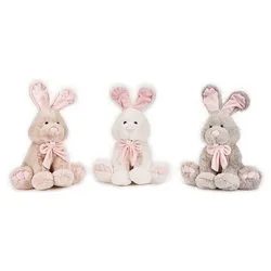 Peluche Leprotto (30cm) PLAY ECO PLAY GREEN Assortito 800232 - immagine 1