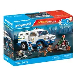 Furgone Portavalori ( 84 pz ) CITY ACTION 4-10a 71597 - immagine 1