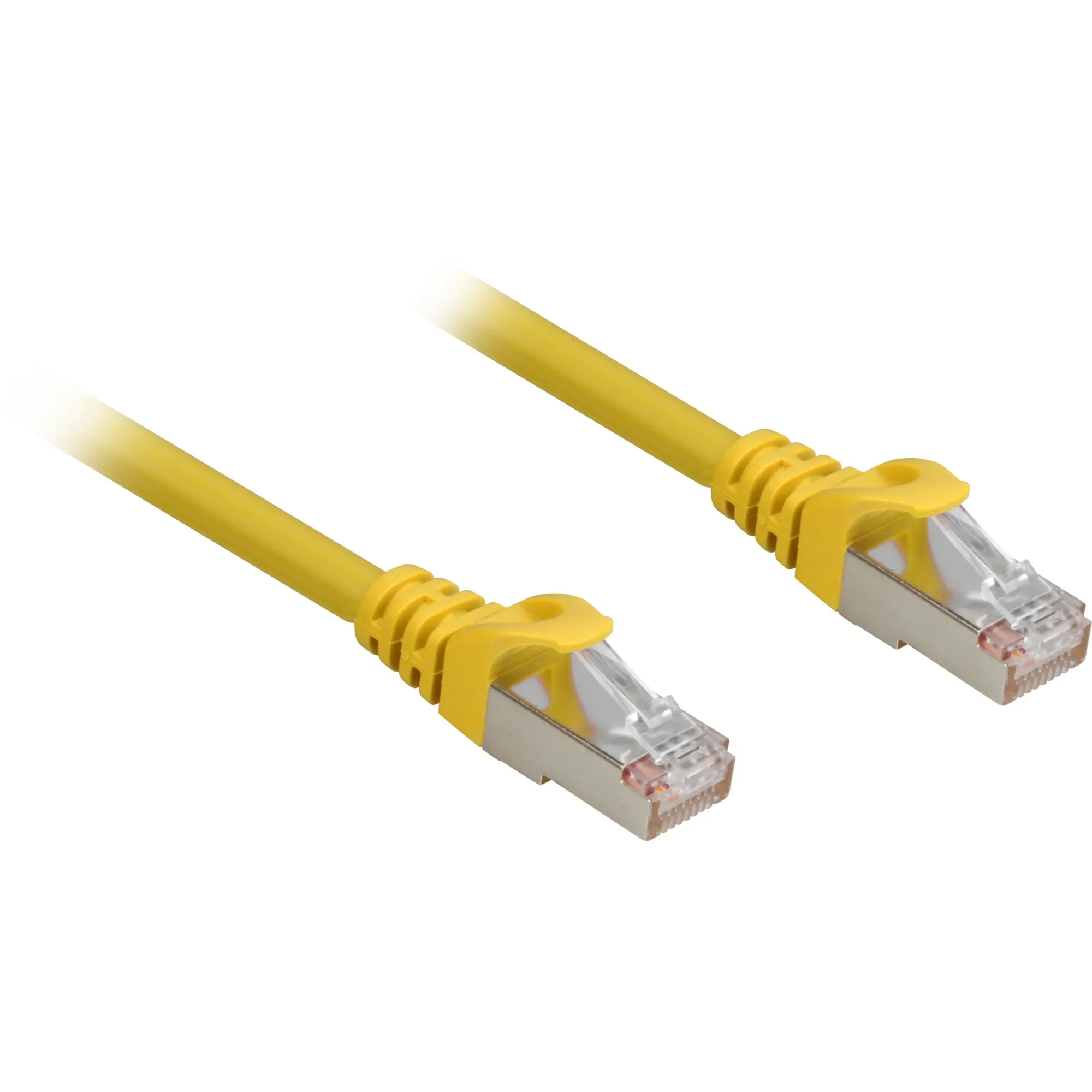 Cat.6a SFTP cavo di rete Giallo 2 m Cat6a S/FTP (S-STP) - immagine 1
