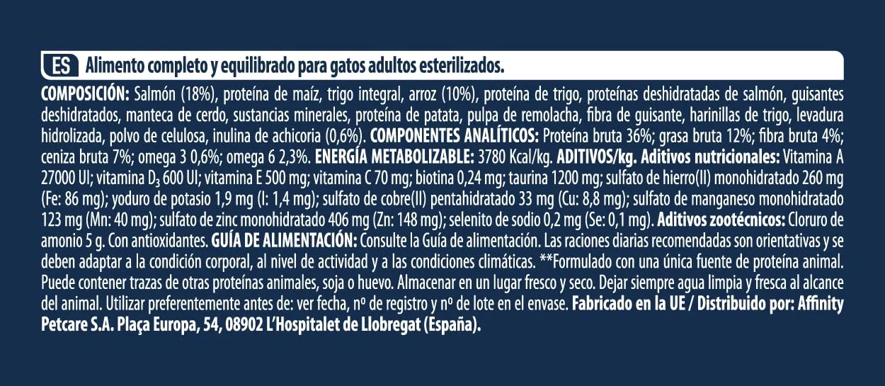 Advance Sensitive Sterilized - Cibo per Gatti Sterilizzati Adulti con Salmone - 3kg - immagine 6