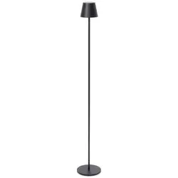Lampada da terra ETNA Nera (1 luce - Bianco caldo) (IP54) (17x115cm) 0827737 - immagine 1
