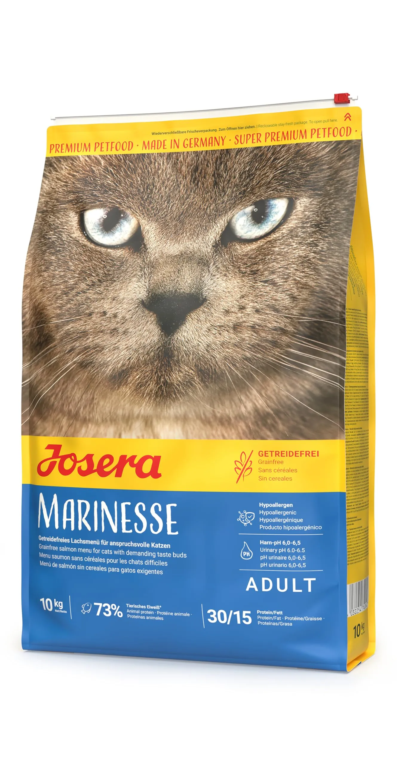 Josera Marinese cats dry food 10 kg Adult Potato Salmon - immagine 1