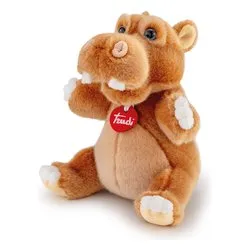 Peluche Ippopotamo Filippo (12x12x11cm) CLASSIC Marrone TUDO6000 - immagine 1