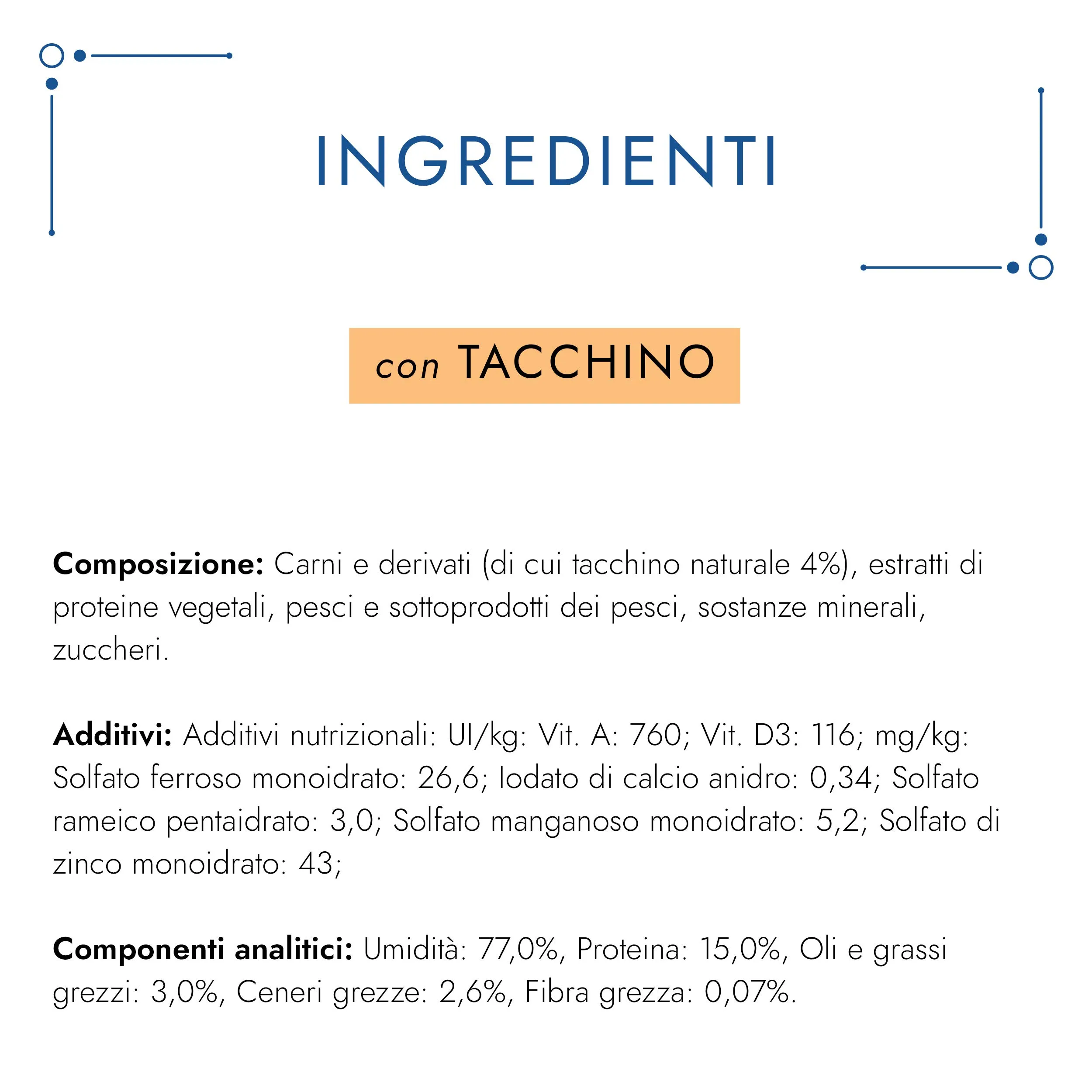 GOURMET Diamant Cibo Umido per Gatti Adulti Sfilaccetti con Tacchino 24 Lattine da 85g - immagine 3