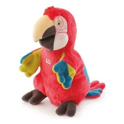 Peluche Marionetta Pappagallo (17x19x18cm) PUPPETS Multicolore 29930 - immagine 1