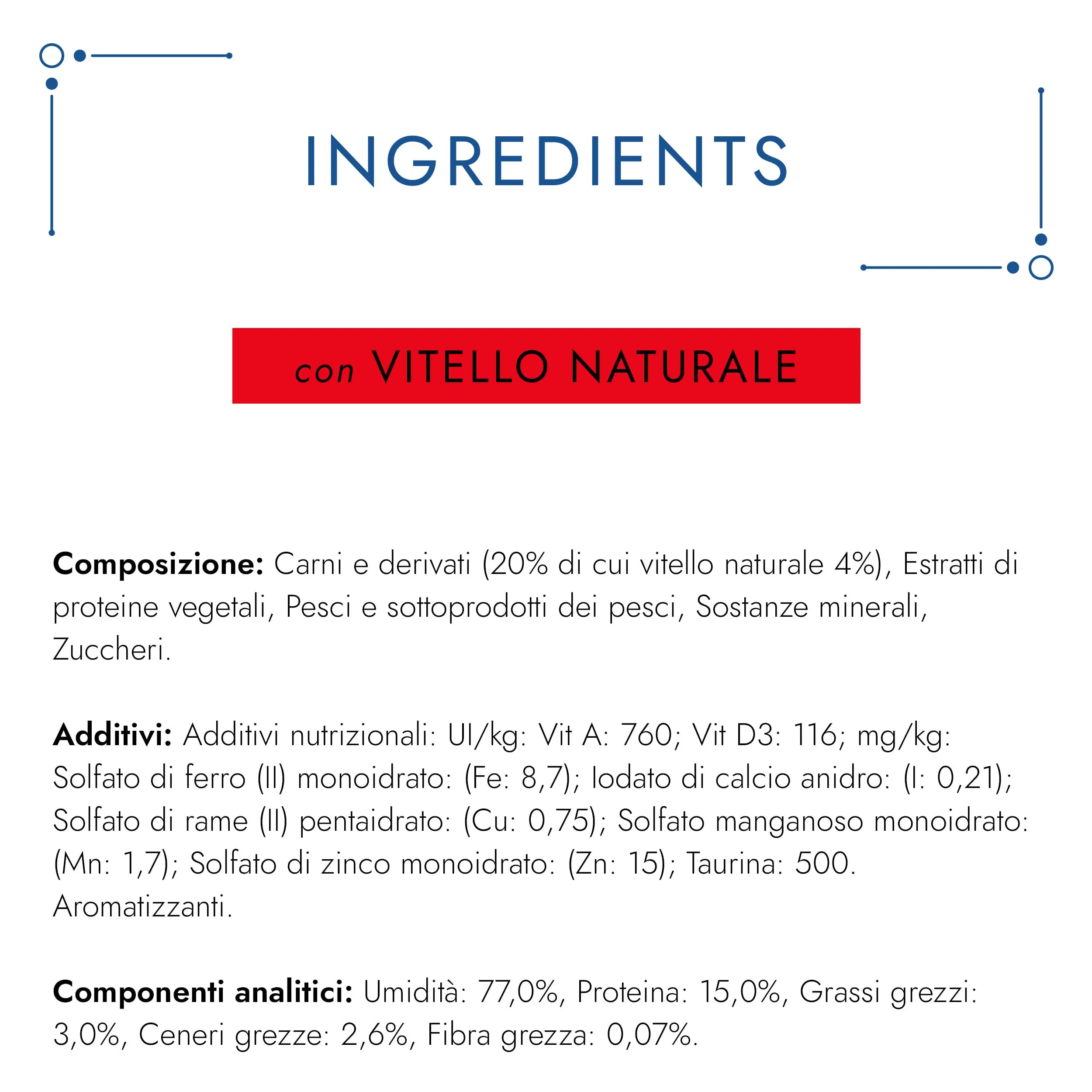 GOURMET Diamant Cibo Umido per Gatti Adulti Filettini con Vitello 24 Lattine da 85g - immagine 6