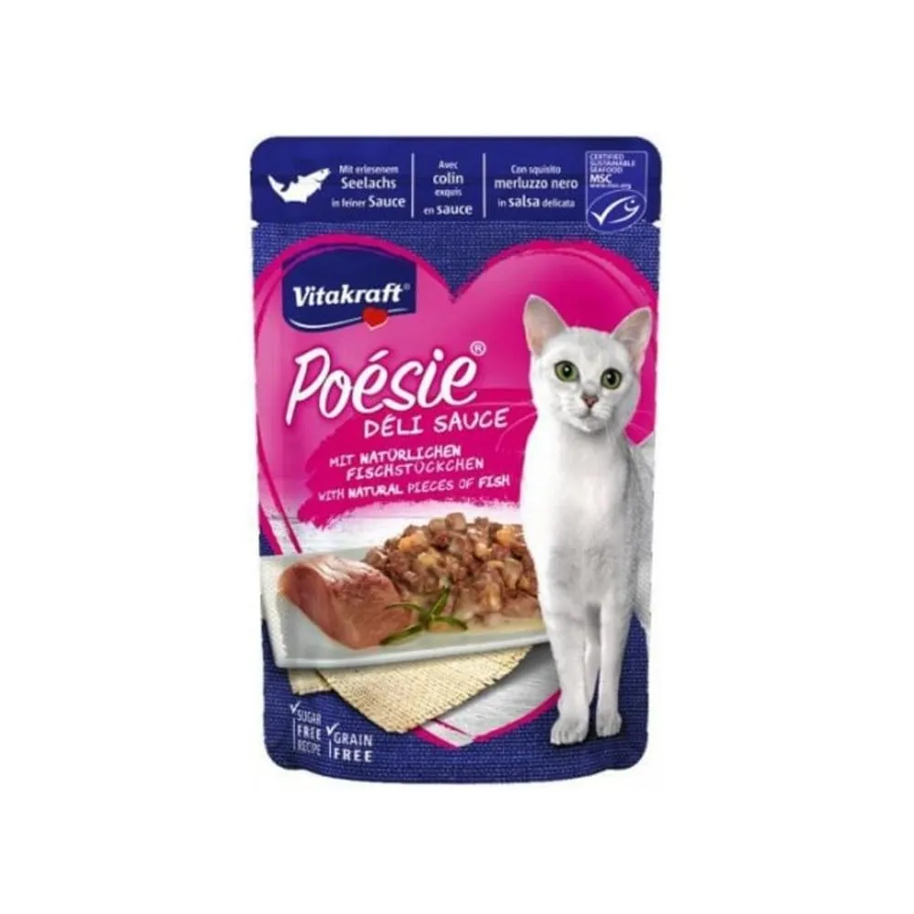 Vitakraft Poésie DéliSauce merluzzo Nero - immagine 1