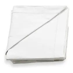 Set lenzuola culla carrozzina 3 pz TINTA UNITA Bianco 030 1010 55 - immagine 1