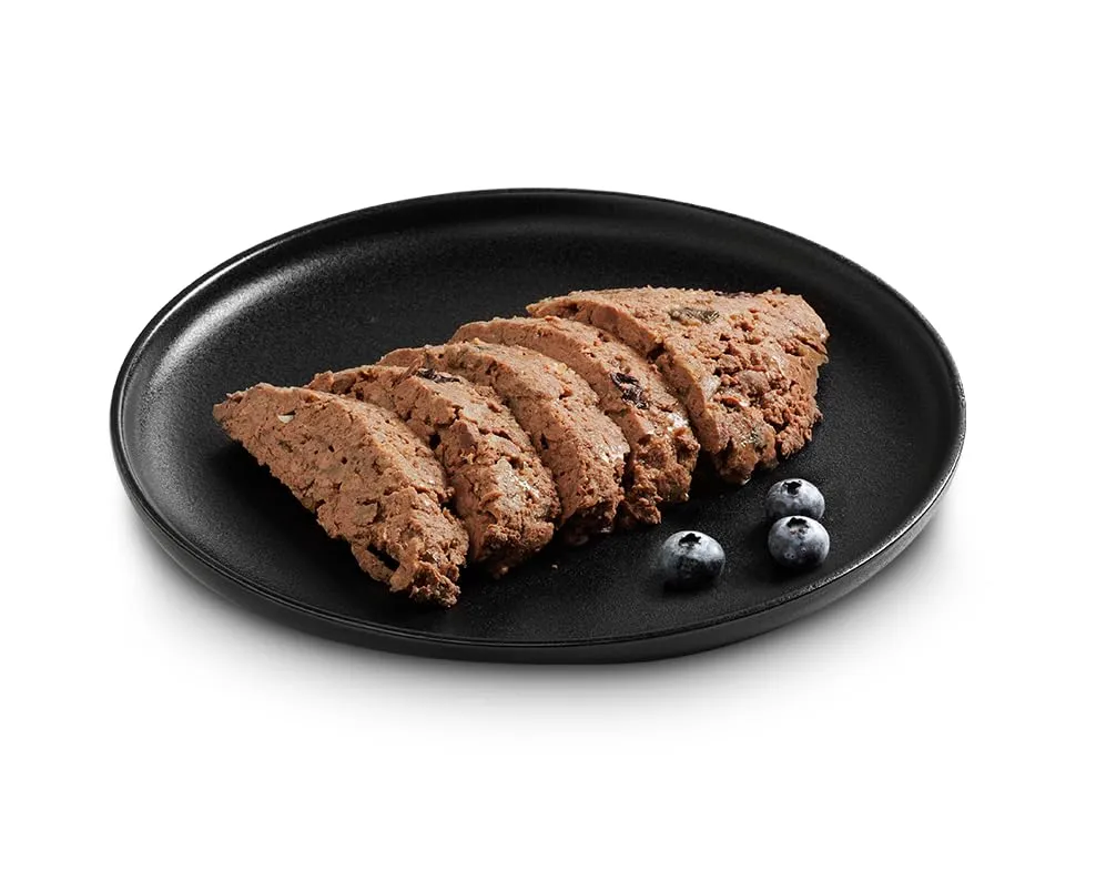 Leonardo Cibo umido in sacchetto salvafreschezza [16x85g Bufalo + Mirtilli] | Cibo umido senza cereali per gatti | Alimento completo in busta monoporzione - immagine 3