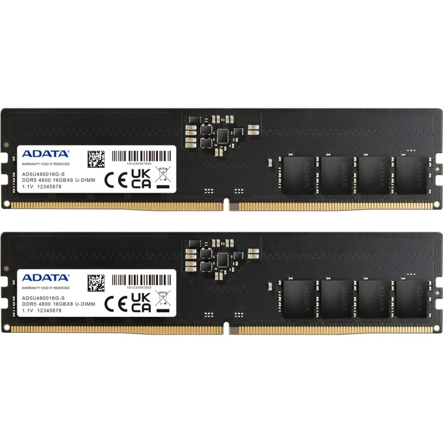 AD5U480016G-DT memoria 32 GB 2 x 16 GB DDR5 288-pin DIMM Data Integrity Check (verifica integrità dati) - immagine 1