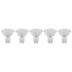 Set lampadine led faretto (5 pz - GU10 - 350 lumen - 4,3 W - Bianco neutro) LED BASE PAR 16 - immagine 1