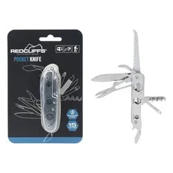 Coltellino multiuso 15 funzioni Inox X20200230 - immagine 1