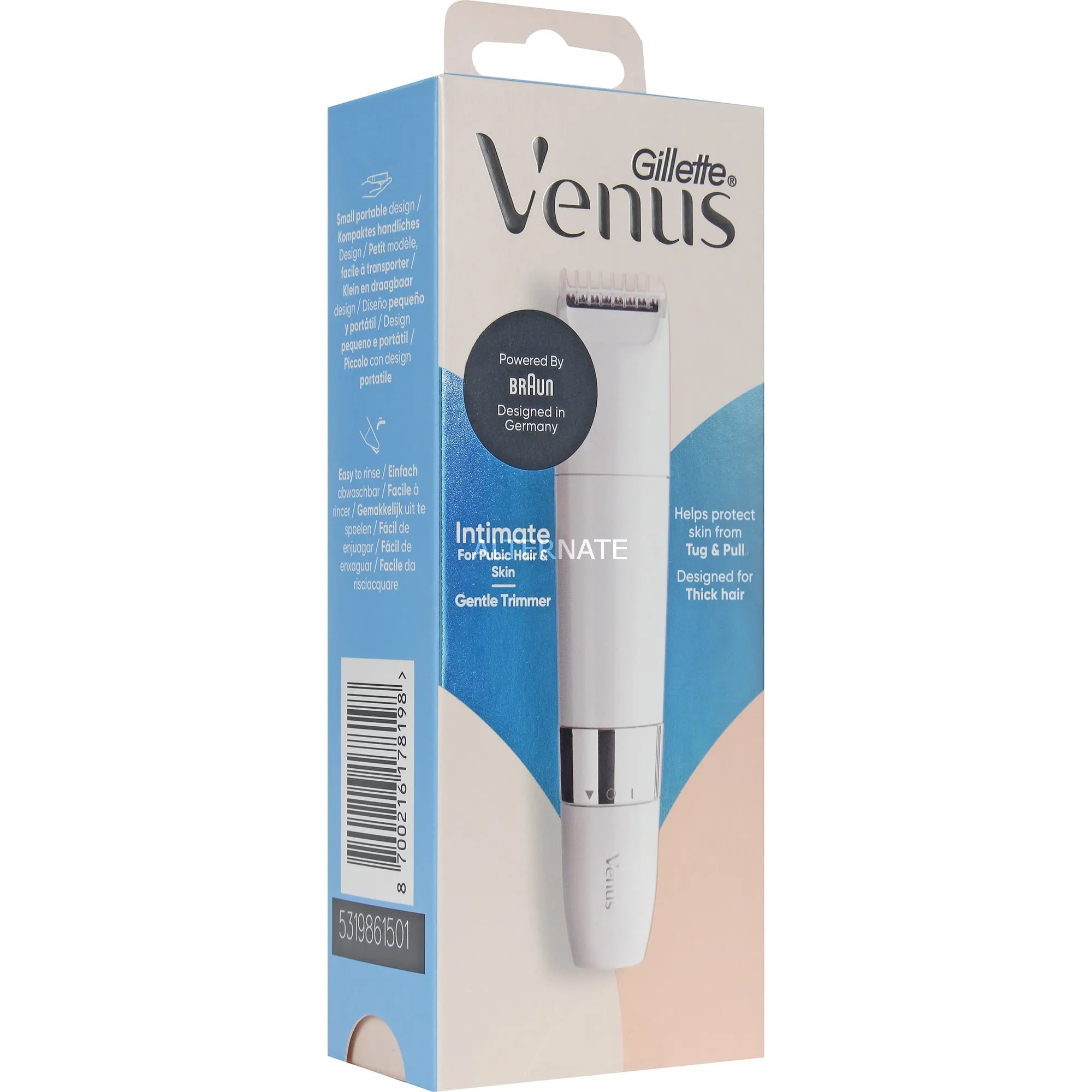 Venus Gentle Trimmer per la zona intima, Rasoio - immagine 1