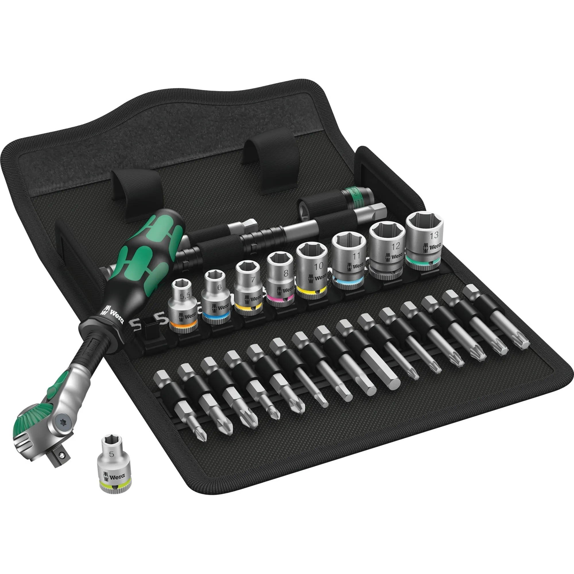 8100 SA 6 Set di chiavi a bussola, Set di strumenti - immagine 1